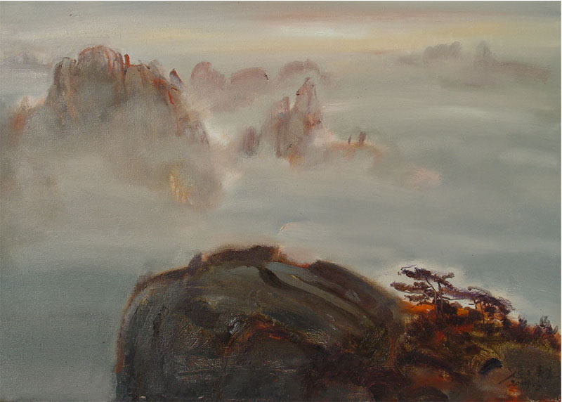 黄山风景50CM*70CM