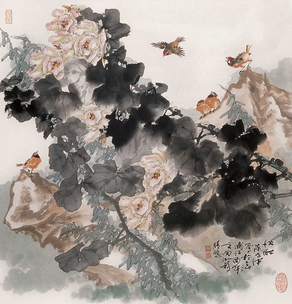 陈世中 秋酣 立轴_上海敬华 2005四季艺术品拍卖会 _上海敬华_拍品