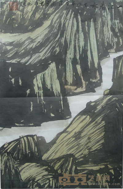 张建国 一江春水 34*22CM