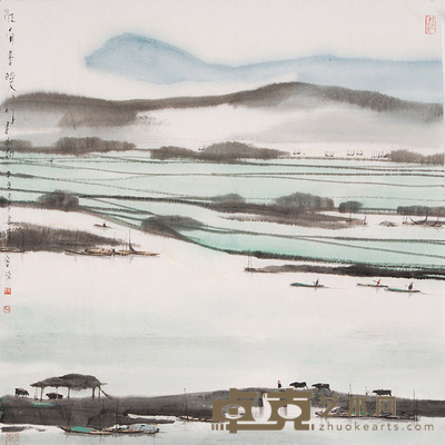 杨明义 江南春晓 68*68CM