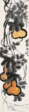 陈师曾 葫芦图 立轴