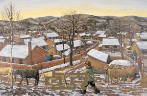 野草滩的惊蛰 108×162cm