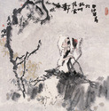 程宝泓 人物 立轴