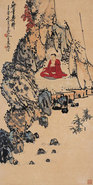 无量寿佛 立轴