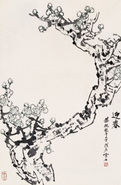 迎春 立轴