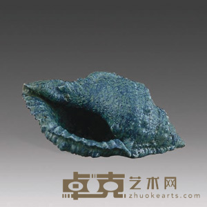 民国 炉钧釉海螺 长6cm