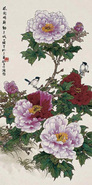 田镛 花开时节动京城 镜心