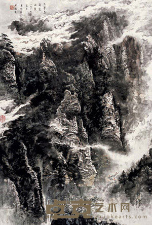 三军过后画开颜 立轴 78×53cm