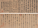书画题跋双璧 手卷