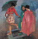 张义春 1979年作 毛毛雨