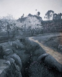 王龙生 漫步三月 2006年作 布面油画