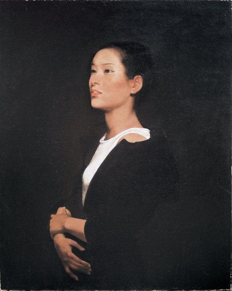 郭润文 女士肖像 布面油画