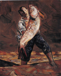 段正渠 黄河鲤鱼-3 布面油画