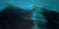 何文玦 水2006 布面油画