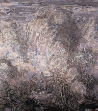 莫雄 山2004NO.3 布面油画